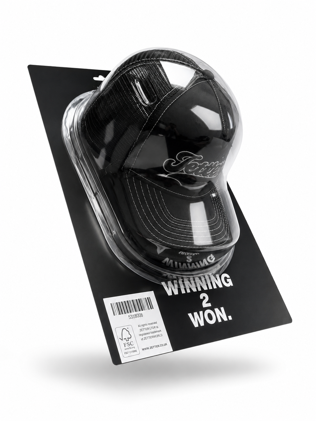"Dreams" Trucker Cap Black/White